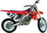 Auspuffendstück Mit Geräuschzulassung Albus Ceramic Alu Weiss - Gpr Kompatibel Mit Honda Crf 250 R (2003-2005)