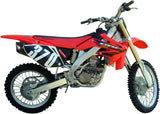 Doppelauspuffanlage Mit Geräuschzulassung Furore Alu Schwarz - Gpr Kompatibel Mit Honda Crf 250 R (2006-2009)