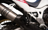 Auspuffendstück Mit Geräuschzulassung Relevance Titan - Termignoni Kompatibel Mit Honda Crf 1000 L Africa Twin (2018-2019)
