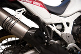 Auspuffendstück Mit Geräuschzulassung Relevance Titan - Termignoni Kompatibel Mit Honda Crf 1000 L Africa Twin (2018-2019)