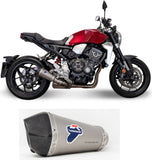 Auspuffendrohr Ohne Geräuschzulassung Relevance Titan Carbon Cap - Termignoni Kompatibel Mit Honda Cb 1000 R (2018-2020)