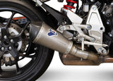 Auspuffendrohr Ohne Geräuschzulassung Relevance Titan Carbon Cap - Termignoni Kompatibel Mit Honda Cb 1000 R (2018-2020)