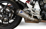 Auspuffendrohr Ohne Geräuschzulassung Gp2R-Rht Titan Aluminium Cap - Termignoni Kompatibel Mit Honda Cb 1000 R (2018-2020)