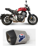 Auspuffendrohr Ohne Geräuschzulassung Relevance D70 Titan Carbon Cap - Termignoni Kompatibel Mit Honda Cb 1000 (2018-2020)