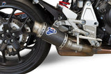 Auspuffendrohr Ohne Geräuschzulassung Gp Carbon - Termignoni Kompatibel Mit Honda Cb 1000 (2018-2020)