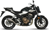 Auspuffendrohr Ohne Geräuschzulassung Gp2R-Rht Titan Aluminium Cap - Termignoni Kompatibel Mit Honda Cbr 500 F - R - X (2019-2020)