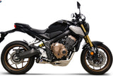 Komplette Auspuffanlage Ohne Geräuschzulassung Gp2R-Rht Titan Aluminium Cap - Termignoni Kompatibel Mit Honda Cb 650 (2018-2020)