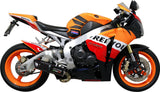 Auspuffendrohr Ohne Geräuschzulassung Furore Alu Schwarz - Gpr Kompatibel Mit Honda Cbr 1000 Rr (2008-2011)