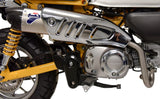 Komplette Auspuffanlage Ohne Geräuschzulassung Edelstahl Carbon Cap - Termignoni Kompatibel Mit Honda Monkey 125 (2018-2020)