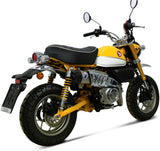 Komplette Auspuffanlage Ohne Geräuschzulassung Edelstahl Carbon Cap - Termignoni Kompatibel Mit Honda Monkey 125 (2018-2020)