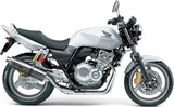 Auspuffendstück Mit Geräuschzulassung Trioval Edelstahl - Gpr Kompatibel Mit Honda Cb 400 (2008-2016)