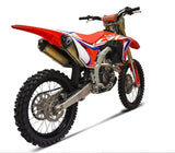 Komplette Auspuffanlage Ohne Geräuschzulassung Titan Carbon Cap - Termignoni Kompatibel Mit Honda Crf 250 (2018-2021)