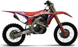 Komplette Auspuffanlage Ohne Geräuschzulassung Titan Carbon Cap - Termignoni Kompatibel Mit Honda Crf 250 (2018-2021)