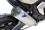 Auspuffendstück Mit Geräuschzulassung Scream Titan Carbon Cap - Termignoni Kompatibel Mit Honda X-Adv 750 (2021-2024)