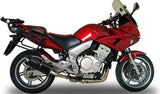 Auspuffendstück Mit Geräuschzulassung Furore Alu Schwarz - Gpr Kompatibel Mit Honda Cbf 1000 - St (2010-2016)