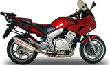 Auspuffendstück Mit Geräuschzulassung Trioval Edelstahl - Gpr Kompatibel Mit Honda Cbf 1000 - St (2010-2016)