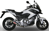 Auspuffendstück Mit Geräuschzulassung Deeptone Edelstahl - Gpr Kompatibel Mit Honda Nc 700 X - S Dct (2012-2013)