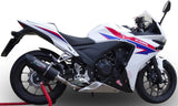 Auspuffendstück Mit Geräuschzulassung Furore Alu Schwarz - Gpr Kompatibel Mit Honda Cbr 500 R (2012-2016)