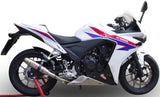Auspuffendrohr Ohne Geräuschzulassung Deeptone Edelstahl - Gpr Kompatibel Mit Honda Cbr 500 R (2012-2018)