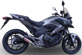 Auspuffendstück Mit Geräuschzulassung Deeptone Edelstahl - Gpr Kompatibel Mit Honda Nc 750 X - S Dct (2014-2015)