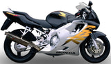 Auspuffendstück Mit Geräuschzulassung Trioval Edelstahl - Gpr Kompatibel Mit Honda Cbr 600 F (1999-2000)