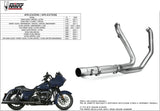Auspuffkrümmer Ohne Katalysator Edelstahl - Mivv Kompatibel Mit Harley-Davidson Cvo Street Glide (2014-2016)