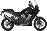 Auspuffendstück Mit Geräuschzulassung Speed Edge Stahl Schwarz Carbon - Mivv Kompatibel Mit Harley-Davidson Pan America - Special (2021-2024)