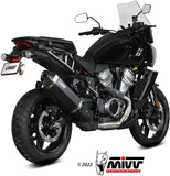 Auspuffendstück Mit Geräuschzulassung Speed Edge Stahl Schwarz Carbon - Mivv Kompatibel Mit Harley-Davidson Pan America - Special (2021-2024)
