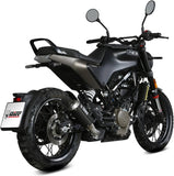 Auspuffendstück Ohne Katalysator Und Ohne Geräuschzulassung Mk3 Carbon - Mivv Kompatibel Mit Husqvarna Svartpilen 401 (2021-2023)