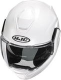 Flip-Up Motorcycle Helmet Hjc I100 Advanced Polycarbonate Pearl White Size 07 S