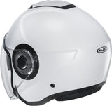 Urban-Helm Für Motorrad Hjc I40N Advanced Polycarbonate Perlweiß Seidenmatt Grösse 07 S