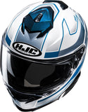 Full-Face Motorcycle Helmet Hjc I71 Advanced Polycarbonate Mc2 Iorix Size 11 Xxl