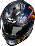 Full-Face Motorcycle Helmet Hjc I71 Advanced Polycarbonate Mc1Sf Taurus Size 09 L