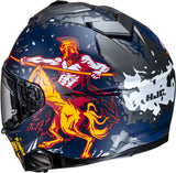 Full-Face Motorcycle Helmet Hjc I71 Advanced Polycarbonate Mc1Sf Taurus Size 09 L