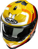 Integralhelm Für Motorrad Hjc I71 Advanced Polycarbonate Mc3Sf Viz Grösse 06 Xs