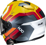 Integralhelm Für Motorrad Hjc I71 Advanced Polycarbonate Mc3Sf Viz Grösse 11 Xxl
