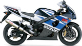 Exhaust Tip With Noise Certification Tondo Stainless Steel - Gpr Compatible With Suzuki Gsx-R 1000 (2001-2002)
