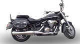 Auspuffendstück Mit Geräuschzulassung Bomb Edelstahl - Gpr Kompatibel Mit Yamaha Xvs 1300 Midnight Star (2006-2014)
