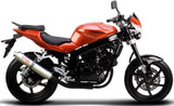 Auspuffendstück Mit Geräuschzulassung Tondo Edelstahl - Gpr Kompatibel Mit Hyosung Comet 250 Gt - R (2001-2014)