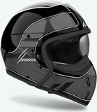 Urban-Helm Für Motorrad Airoh J 110 - J1R99 Composite Carbon Dunkelgrau Gloss Raster Grösse Xl