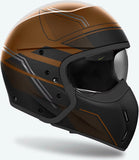 Urban-Helm Für Motorrad Airoh J 110 - J1S29 Composite Carbon Mattbronze Slim Grösse Xl