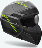 Urban-Helm Für Motorrad Airoh J 110 - J1S31 Composite Carbon Mattgelb Slim Grösse M