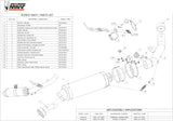 Auspuffendstück Ohne Katalysator Und Mit Geräuschzulassung Gp Carbon - Mivv Kompatibel Mit Kawasaki Z 750 (2007-2014)