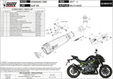 Auspuffendstück Mit Geräuschzulassung Delta Race Stahl Schwarz Carbon - Mivv Kompatibel Mit Kawasaki Z 900 (2017-2024)