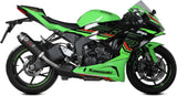 Auspuffendstück Mit Geräuschzulassung Ak-1 Carbon Carbon - Mivv Kompatibel Mit Kawasaki Ninja Zx-6 R (2021-2024)