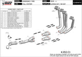 Auspuffkrümmer Ohne Katalysator Edelstahl - Mivv Kompatibel Mit Kawasaki Z 900 (2020-2024)