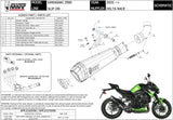 Auspuffendstück Mit Geräuschzulassung Delta Race Stahl Schwarz Carbon - Mivv Kompatibel Mit Kawasaki Z 900 (2020-2024)