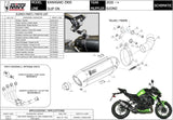 Auspuffendstück Mit Geräuschzulassung Suono Edelstahl Carbon - Mivv Kompatibel Mit Kawasaki Z 900 (2020-2024)