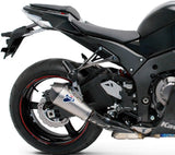 Auspuffendstück Mit Geräuschzulassung Relevance Titan Carbon Cap - Termignoni Kompatibel Mit Kawasaki Zx-10R (2010-2012)