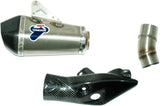 Auspuffendstück Mit Geräuschzulassung Relevance Titan Carbon Cap - Termignoni Kompatibel Mit Kawasaki Zx-10R (2010-2012)